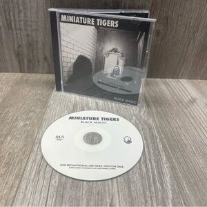 Miniature Tigers Black Magic CD-Promotional EP 2008 Produced Back Ted N-Ted